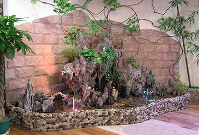 室內假山圖片（piàn）欣賞